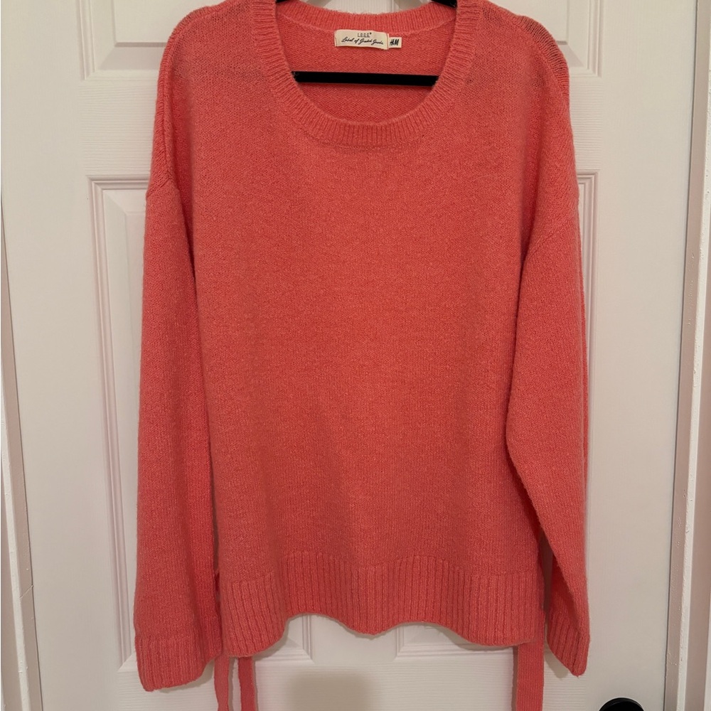 🩷 H&M L.O.G.G. Label of Graded Goods Pink Pullover Sweater 🩷